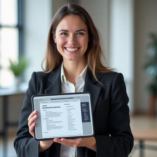 Студент защищает свою контент-стратегию